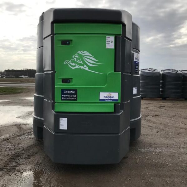 Zbiornik na olej napędowy 5000L Kingspan FuelMaster Standard 3 | Watchman FLO + Zwijadło automatyczne