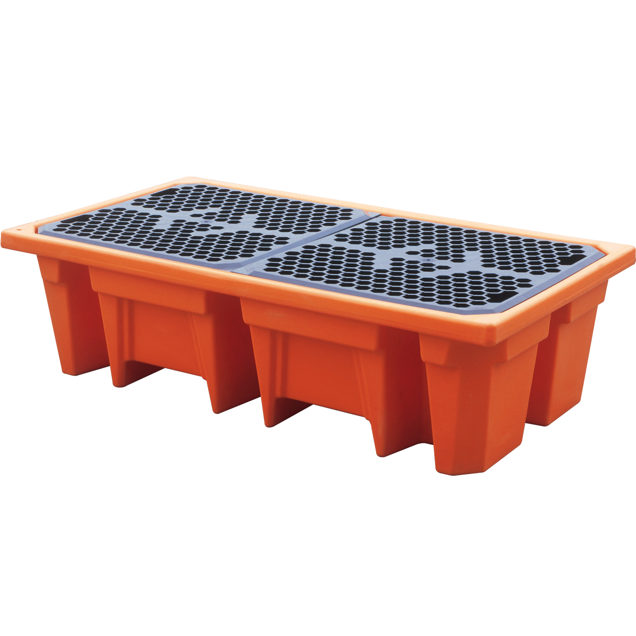 Paleta wychwytująca olej pod 2 beczki