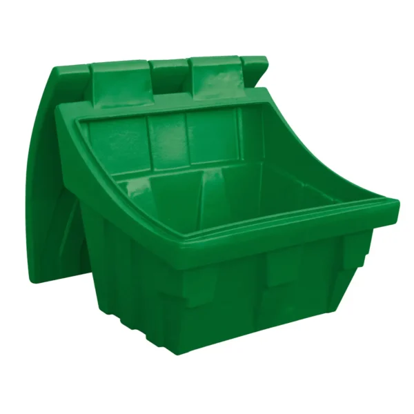 Pojemnik na sól i piasek 300kg zielony