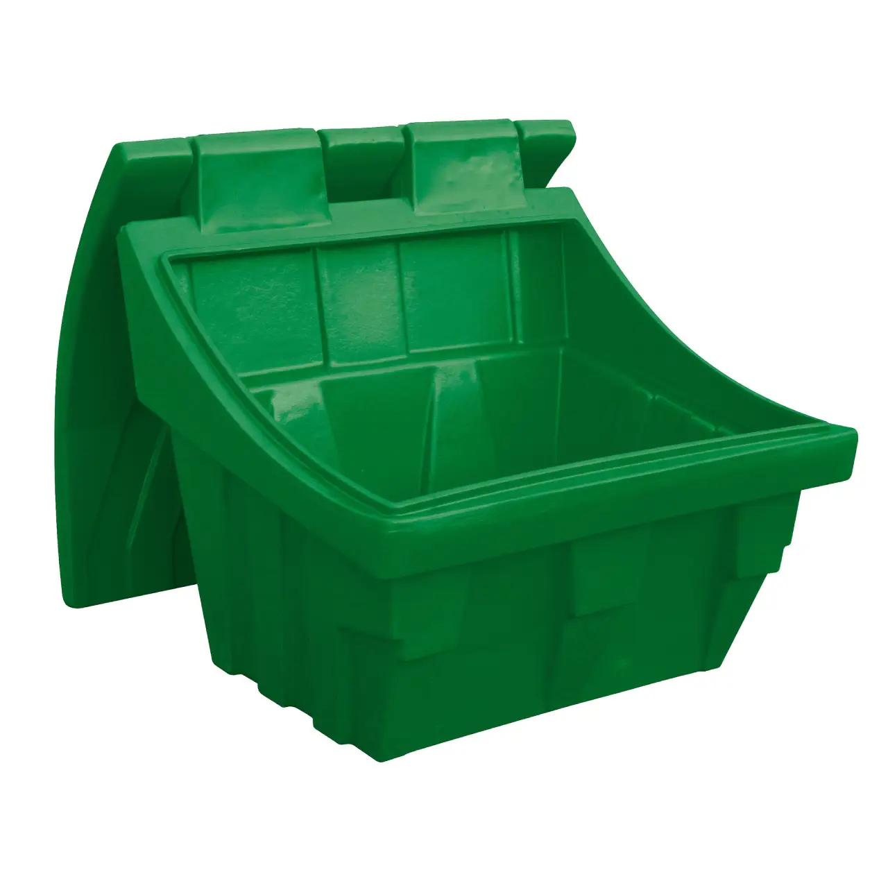 Pojemnik na sól i piasek 300kg zielony