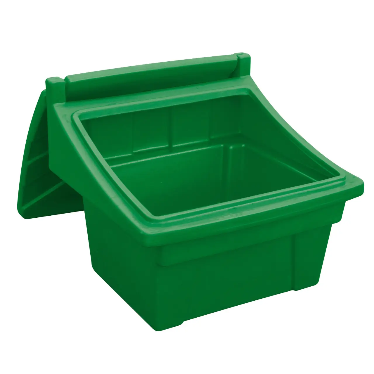 Pojemnik na sól i piasek 50kg zielony